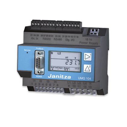 Janitza - Energimätare med minne 104