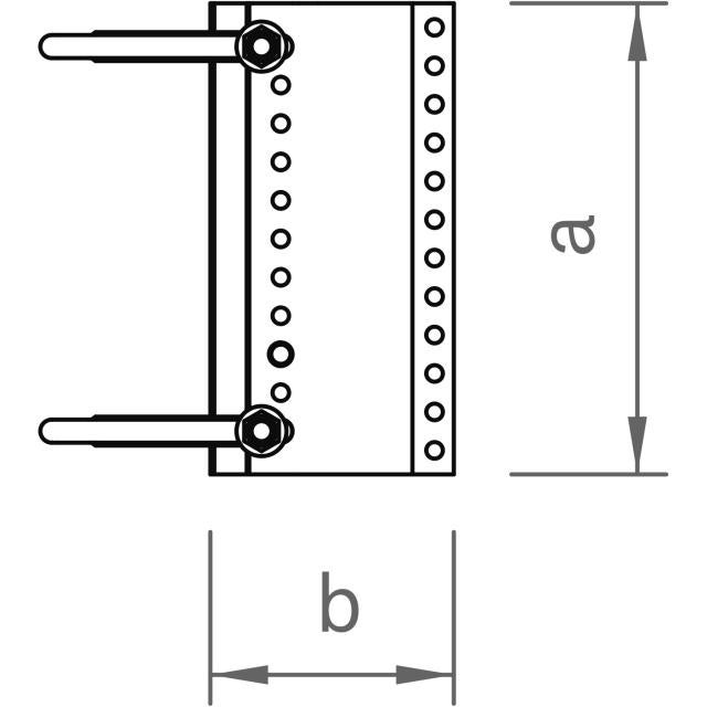 Novotegra - Dubbel takkrok ZD 30 M12