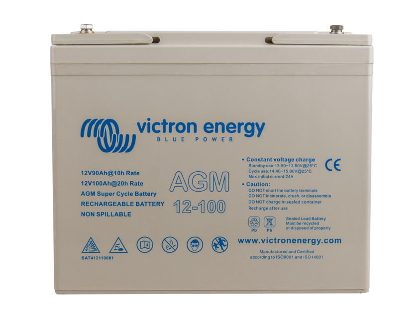 Victron - 12V/100Ah AGM Super Cycle Batt. (M6)