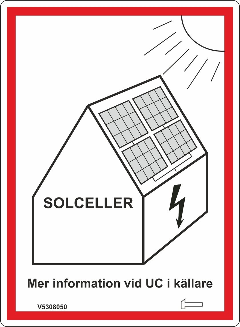 Dekal A6 - SOLCELLER Mer information vid UC i källare