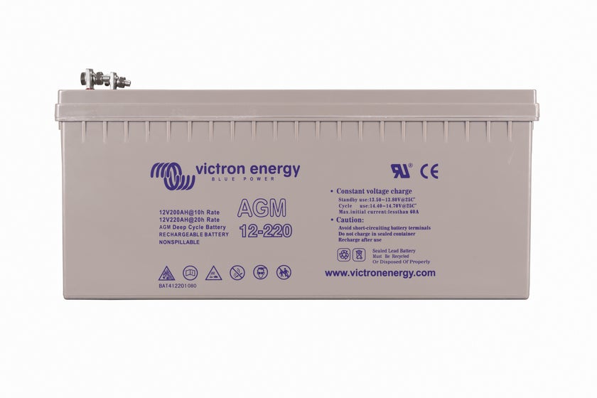 Victron - 12V/220Ah AGM Deep Cycle Batt.