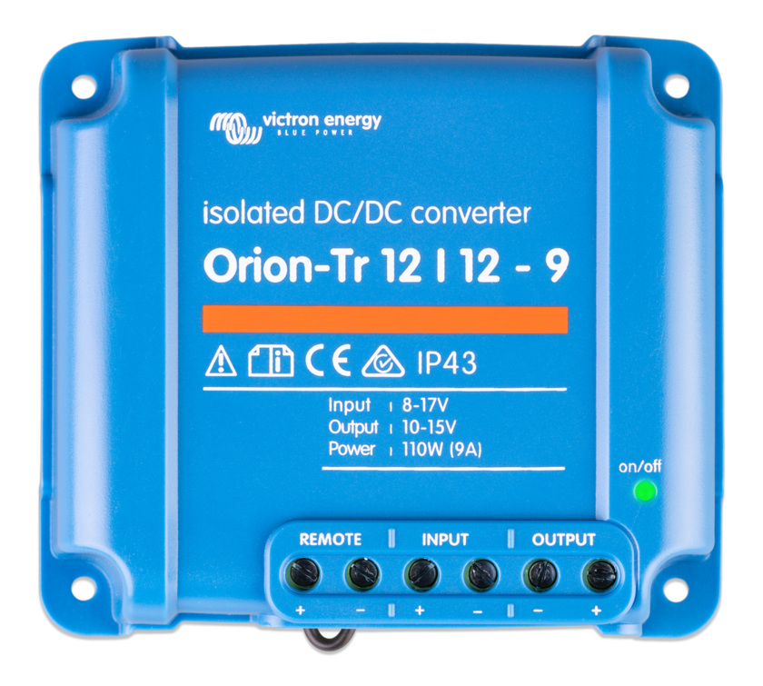 Victron - Orion-Tr 12/12-9A (110W) Isolated DC-DC converter