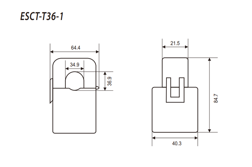 EASTRON - CT-TX - T36 - 250/5A