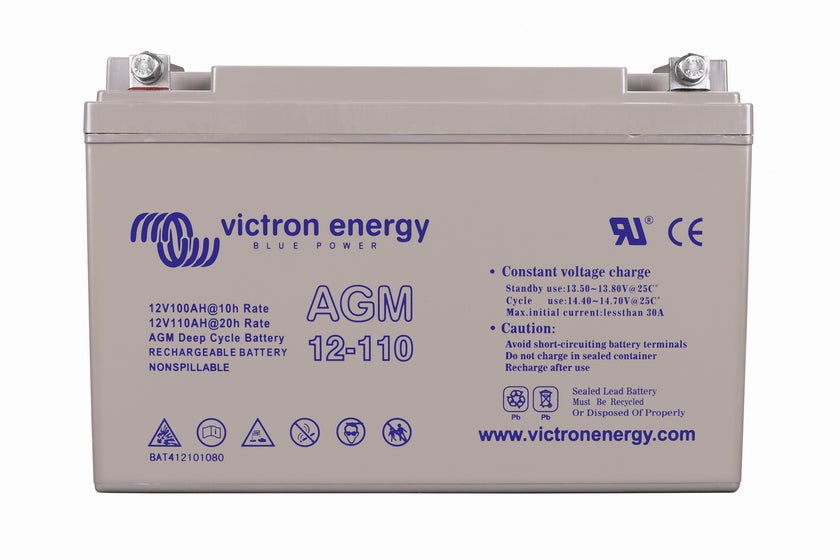 Victron - 12V/110Ah AGM Deep Cycle Batt. (M8)