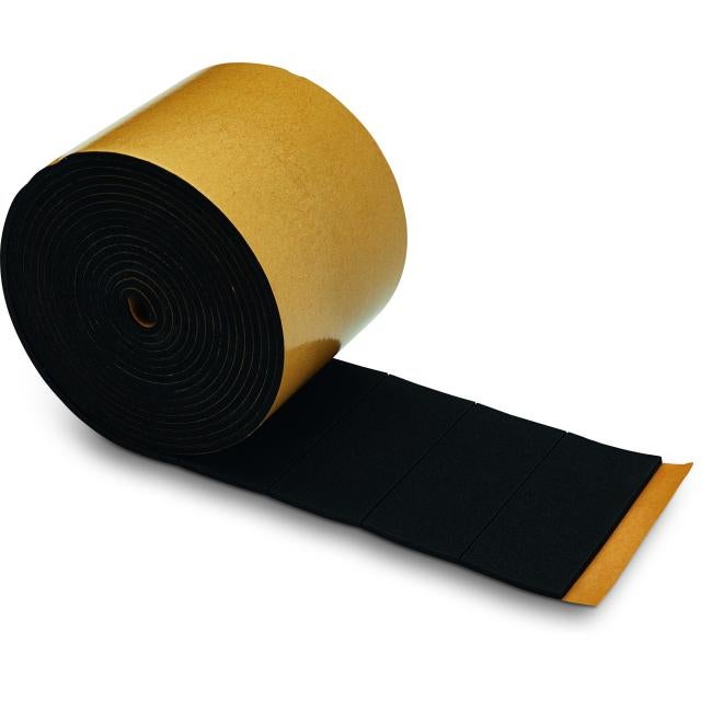 Novotegra - EPDM-rektanglar 70x28x2 mm IR - Självhäftande - 100 st/rulle